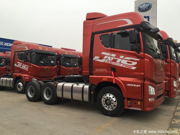 新车到店 徐州解放JH6牵引车仅售34.8万