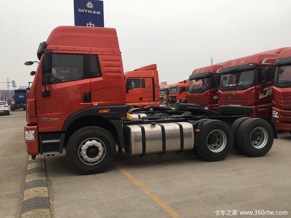 新车优惠 徐州解放悍V牵引车售28.3万元