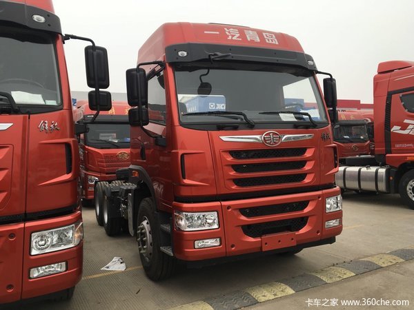 新车优惠 徐州解放悍V牵引车售28.3万元