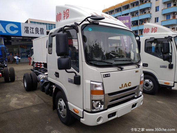 冲刺销量湛江江淮帅铃k载货车仅售9万