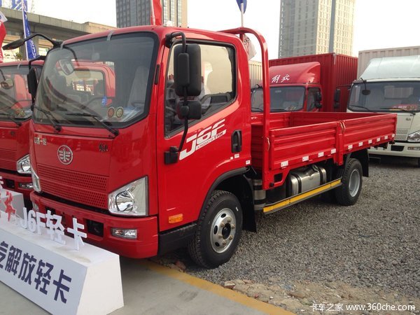 年底冲量 无锡解放J6F栏板仅售9.98万