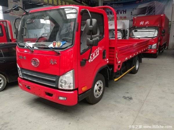 年底冲量 苏州一汽解放虎v栏板仅售9万_一汽解放轻卡_虎v_卡车之家