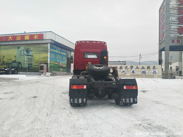 大运N8E輕赢版375牵引车温暖来袭