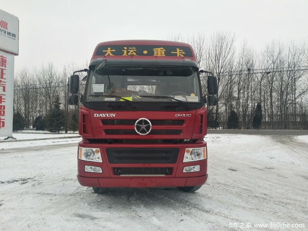 大运N8E輕赢版375牵引车温暖来袭