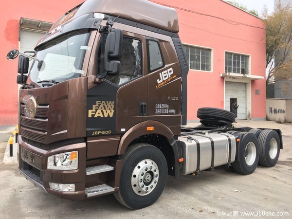 让利促销 长春解放J6P牵引车现售38万元