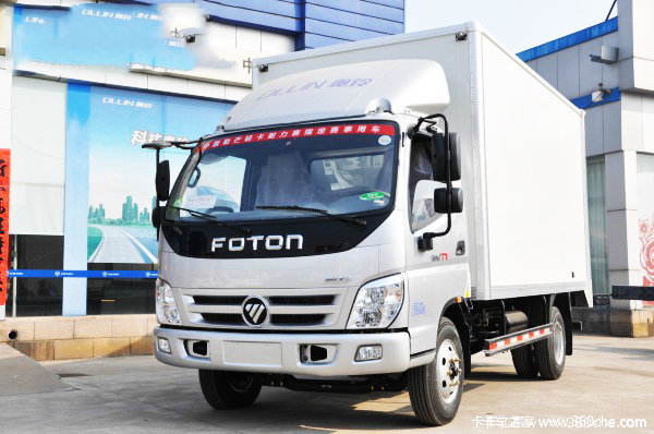 福田奥铃tx3.7米厢式轻卡大促销!