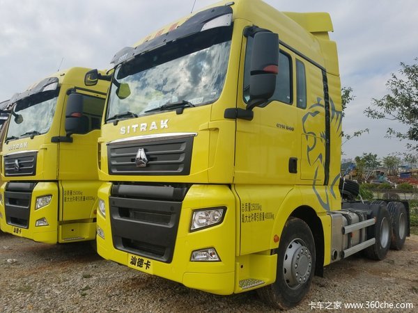 48万 柳州汕德卡牵引车促销中