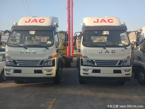 新车到店 泉州骏铃V9载货车仅13.98万