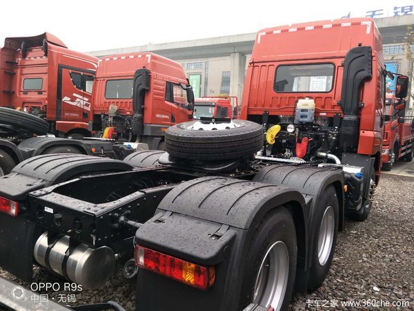 解放天V 430马力 牵引车今日到店