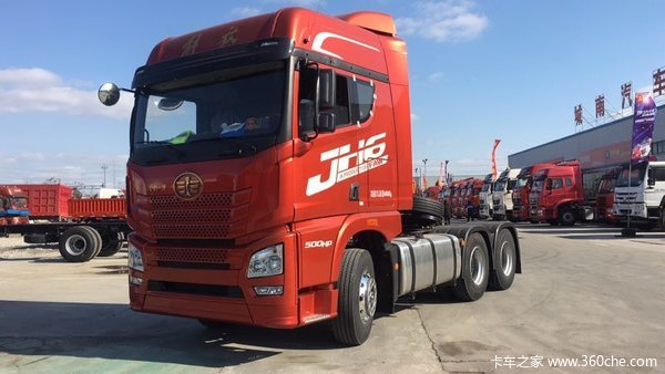 新车优惠 盐城解放JH6牵引仅售37.8万