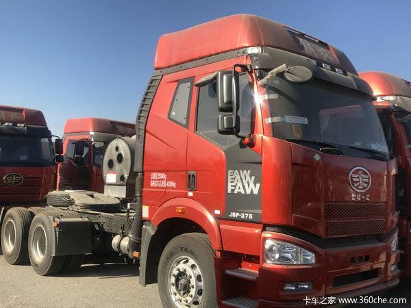高速物流新锐 解放J6P牵引车进入市场