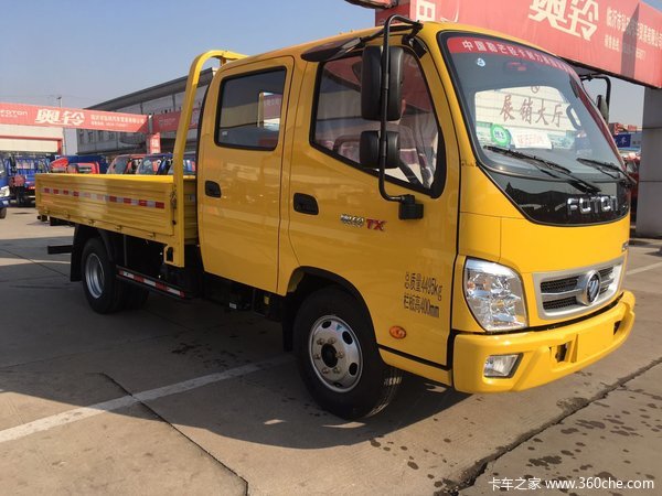 全年无休奥铃工程抢险用双排轻卡