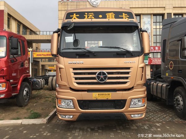 新车促销 淮安大运n9牵引车现售34万元