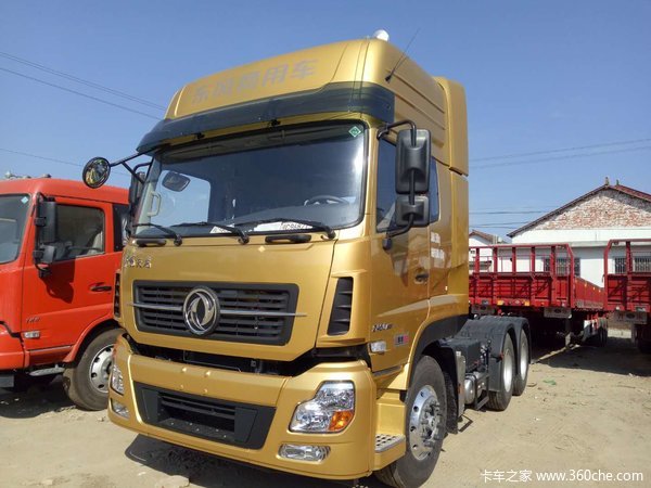 新启航520马力牵引车到店