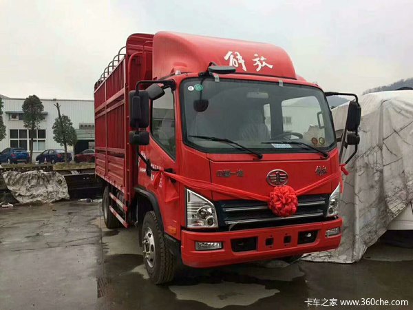 恭喜桐梓吴老板喜接赚钱机器一汽解放