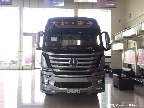 直降0.3万元 运城大运N8V牵引车促销中