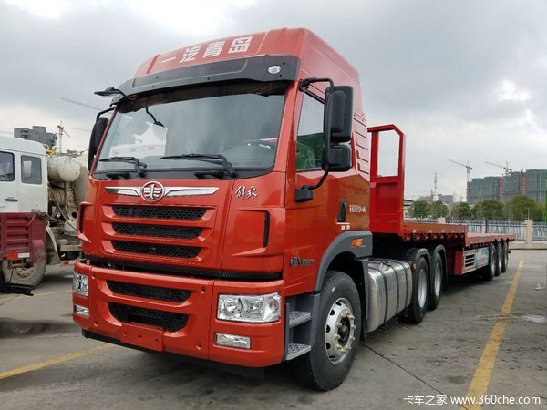 解老板的第三台高配置悍V6*4牵引