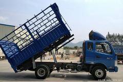 飞碟苍栅式自卸货车潍柴发动机