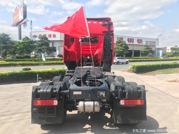 新车促销 河源德运杰狮牵引车现售39万