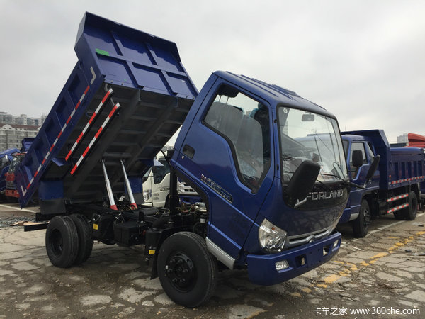 福田时代云内新款进地下室车型到店