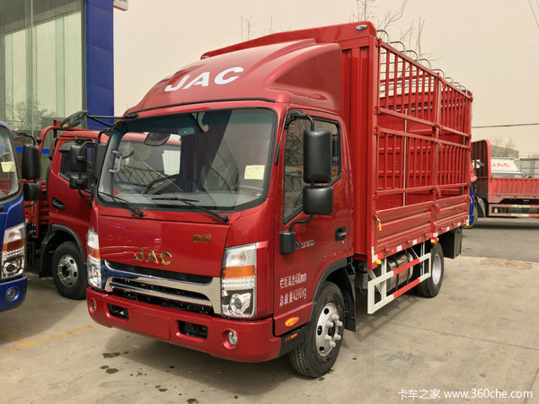 全新江淮帅铃4.2米仓栏万元优惠促销