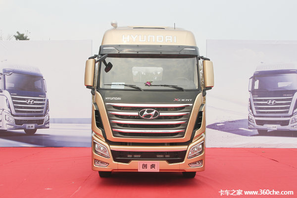 高端大气茂名创虎Xcient牵引车售42万