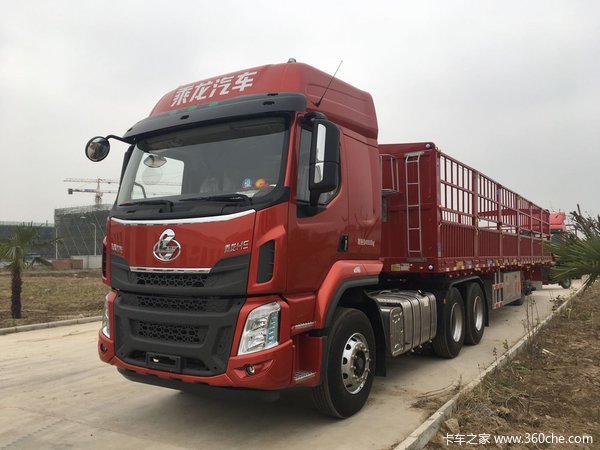 新车到店 淮安乘龙H5牵引车仅售30.5万