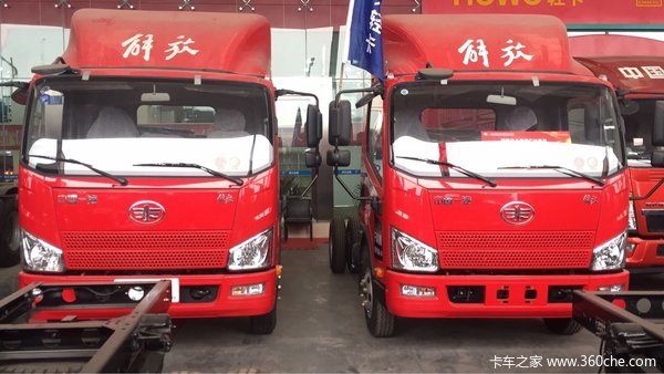 新车促销 重庆J6F载货底盘现售10.96万