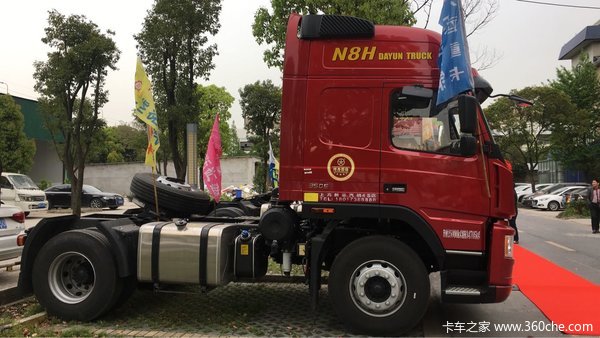直降5千 上海大运重卡N8E港口牵引促销