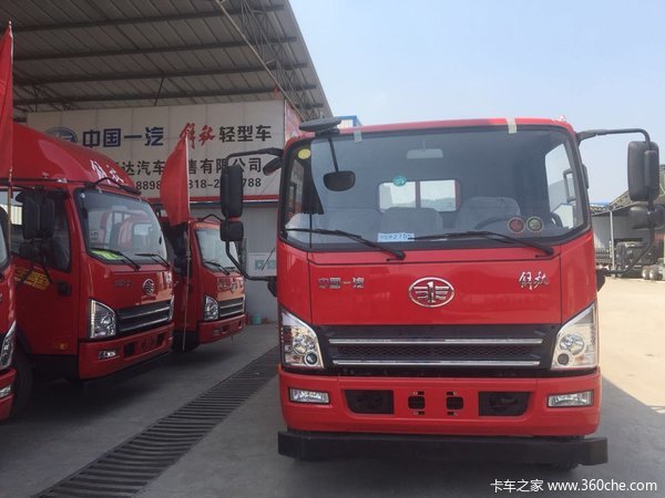 达州源金汽贸城麟v载货车成功交付客户_一汽解放轻卡_麟vh_卡车之家