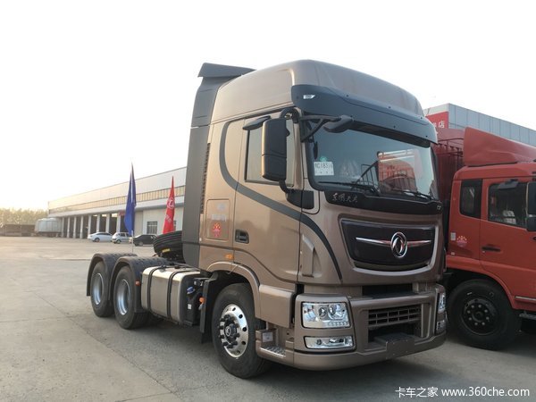 新车到店 连云港天龙旗舰牵引车40.8万