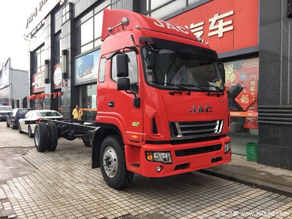 新车优惠 常州骏铃V9载货底盘售12.66万