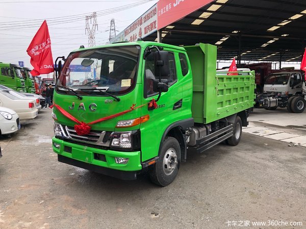 新车促销 贵阳骏铃g自卸车现售12.48万_江淮工程车_骏铃g_卡车之家