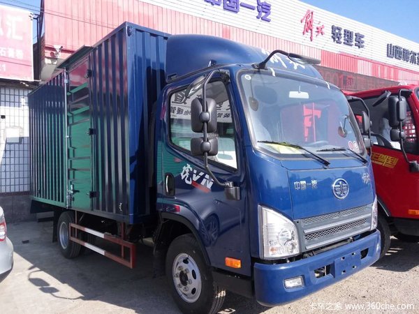 一汽解放轻卡虎vn新款到店有礼品相送