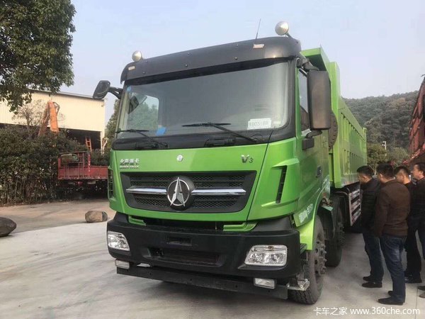 新车到店杭州北奔V3自卸车仅售43.6万元
