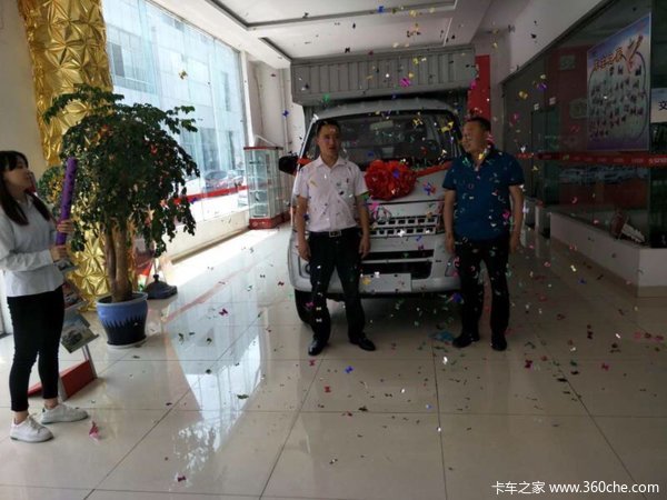 绵阳长安商用 神骐T20载货车成功交付