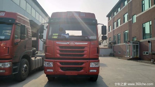 新车到店晋中解放悍V牵引车仅售28万元