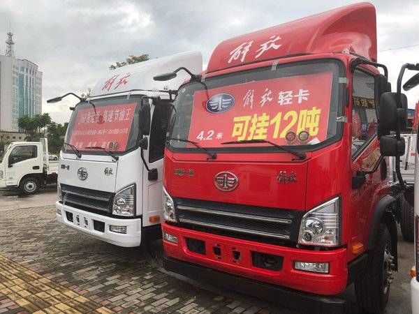 新车到店 漳州解放轻卡虎v大王版热销中