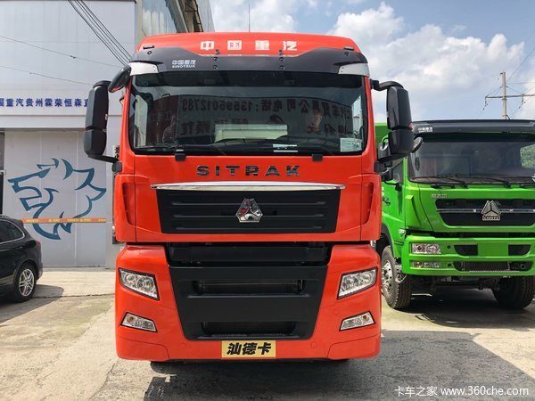 新车促销 贵阳汕德卡牵引车现售46万元