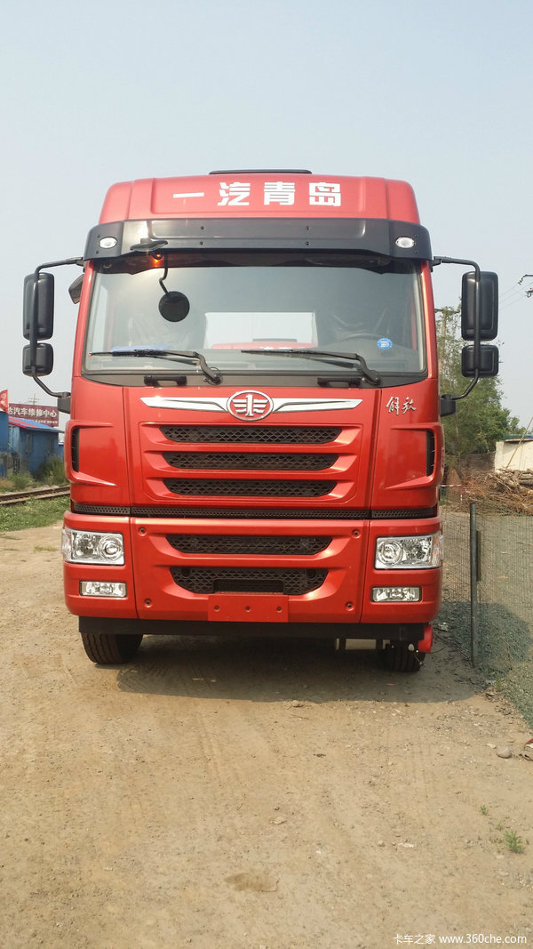 天津大促解放悍v 375轻量化牵引