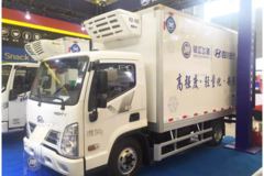 盛图冷藏车亮相第十九届中食展