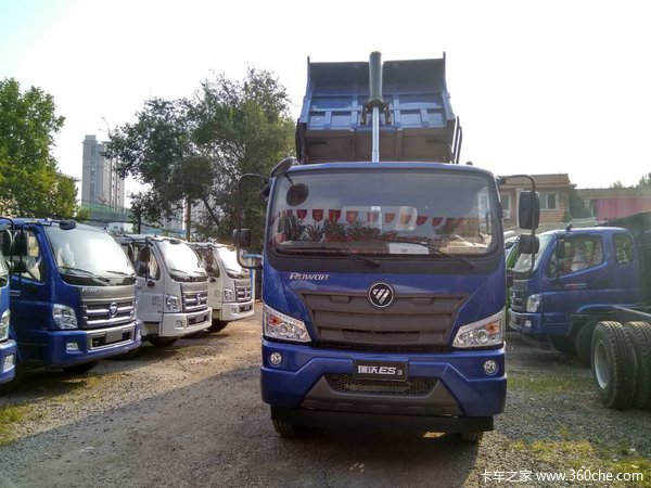 福田瑞沃4.2米工程自卸山西太原优惠