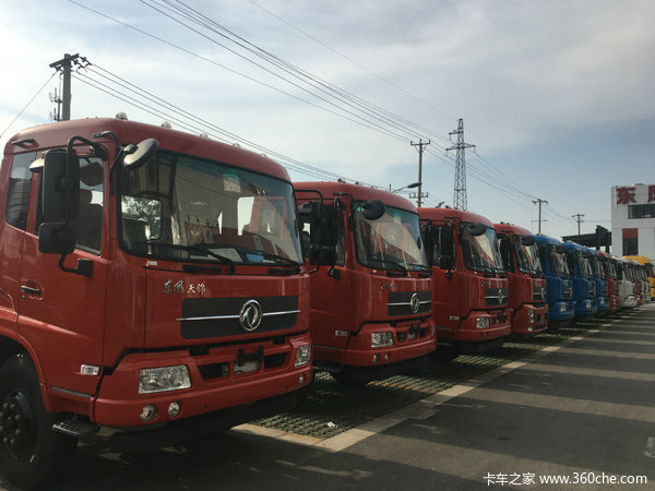 东风天锦160马力降价4000元