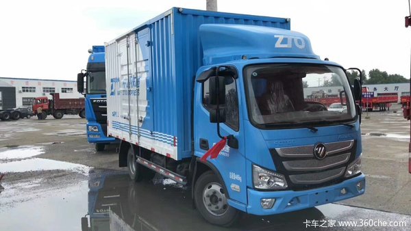 恭喜中通快递喜提欧马可4.2米厢车