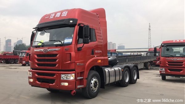 新车优惠 盐城解放天V牵引仅售29.8万元