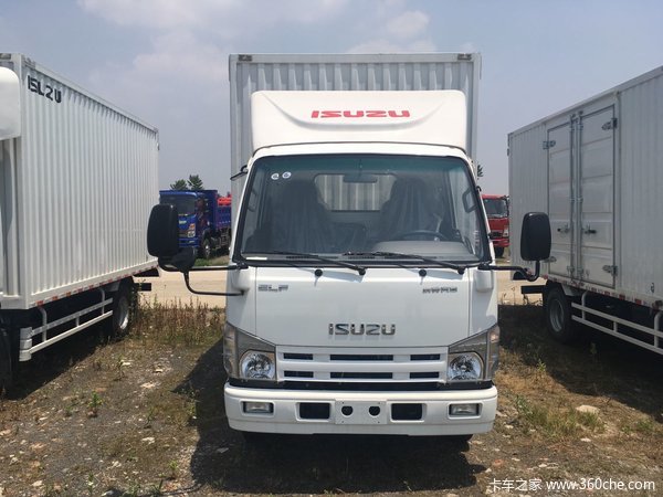 冲刺销量 淮安五十铃100P厢车售11.86万