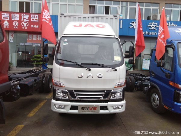 新车到店 泸州骏铃V3载货车仅售9.58万