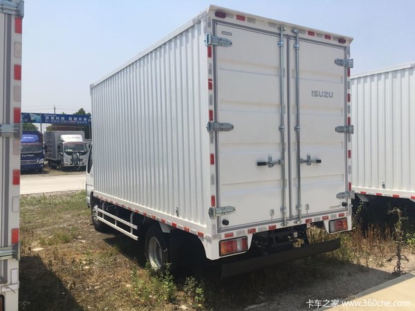 冲刺销量 淮安五十铃100P厢车售11.86万