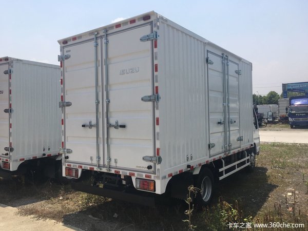 冲刺销量 淮安五十铃100P厢车售11.86万