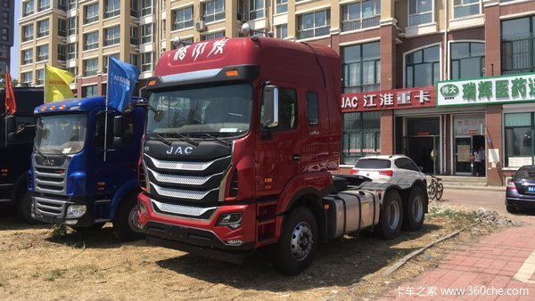 8万哈尔滨格尔发k5牵引车促销_江淮格尔发_格尔发k5_卡车之家